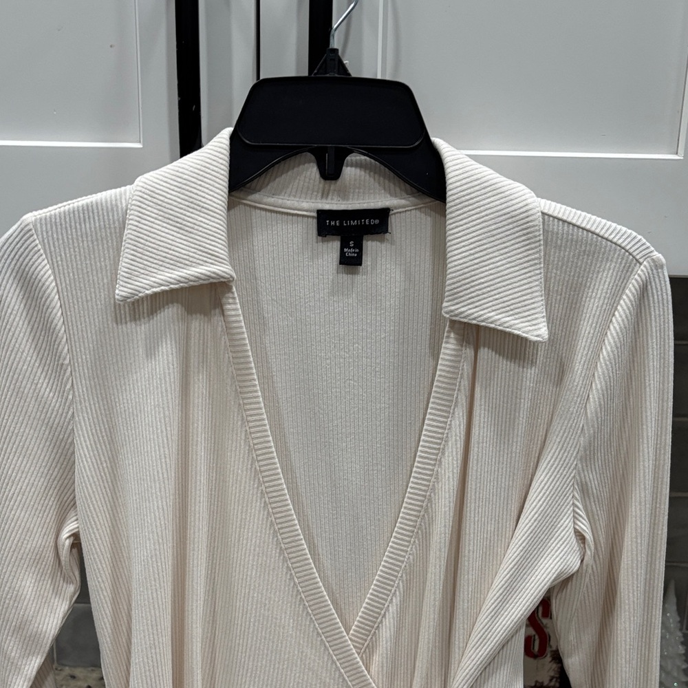 Women’s top blouse wrap top The Limited